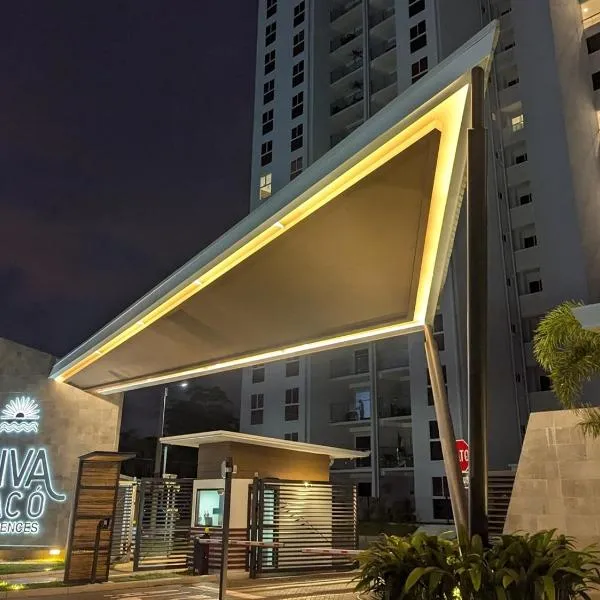 Jaco Beach, Viva Jaco, AC, HOT water, 3 Pools, BBQ, Gym, Co-Work, Games, Ranchos โรงแรมในฆาโก