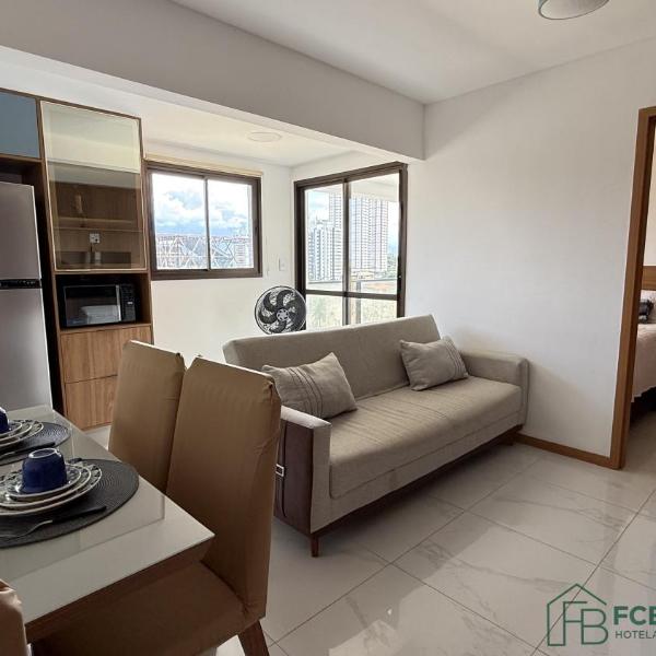 Studio Quarto e Sala Smart Convenções Praia - Foto 3