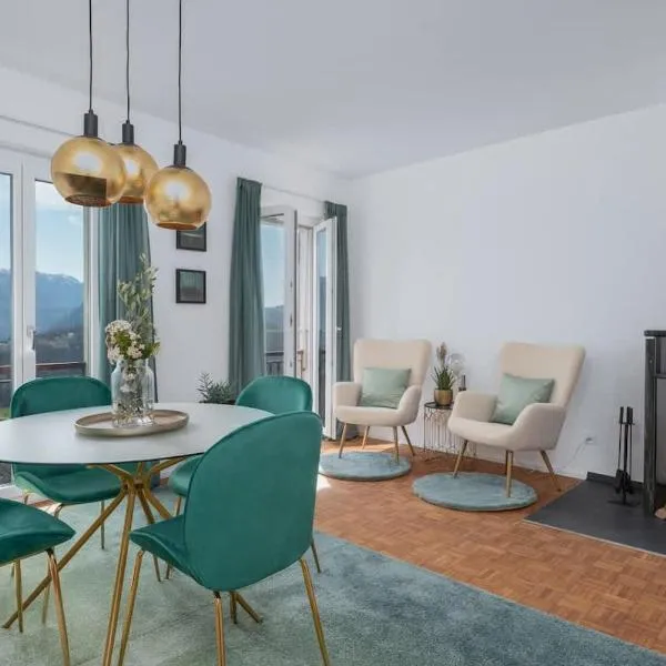 Luxury 3BR with Lake View just 15min Lugano, hotel v destinaci Banco