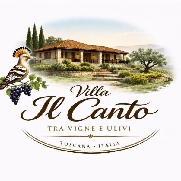 Villa Il Canto tra vigne e ulivi، فندق في ماسا ماريتيما