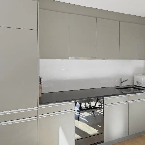 1BR apartment with balcony - West 13, отель в Цюрихе