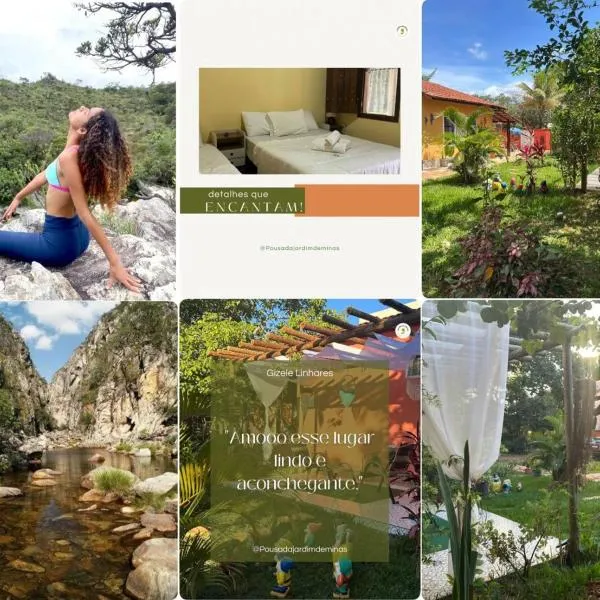 Pousada Jardim de Minas، فندق في سيرا دو سيبو
