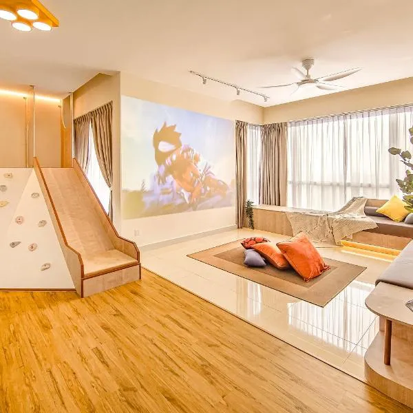 누사자야에 위치한 호텔 Legoland 3 Mins Kid-Friendly, Free Park Special Kid Pool, HideOutTunnel JB Johor Bahru Malaysia