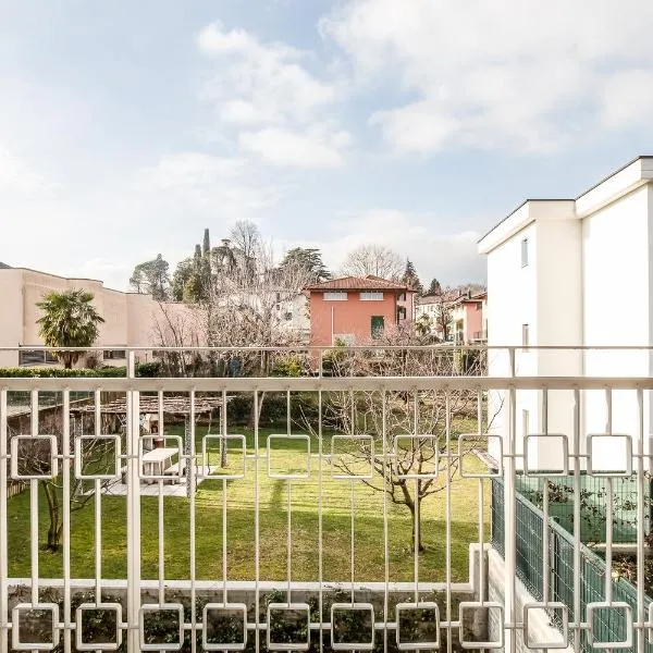 Viesnīca Appartamento con giardino 20 min COMO,30 Lugano pilsētā Balerna
