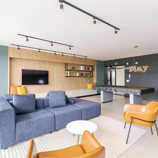 Studio moderno com rooftop e vista incrível - Foto 5