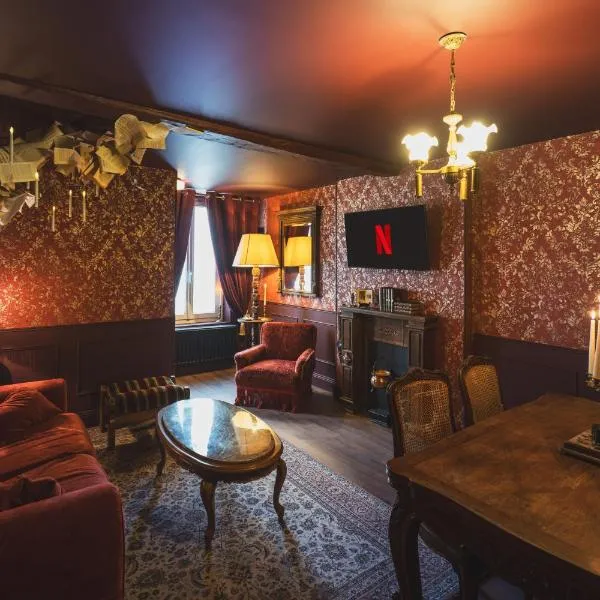 Maison immersive 6 personnes proche Disneyland Paris, отель 