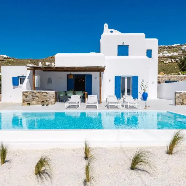 Villa Kynthia Mykonos - 2 bedroom apartment with Private Pool, hotell i Mýkonos