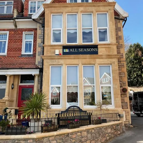 All Seasons Bed & Breakfast - Adults Only, hotel a Weston-super-Mare