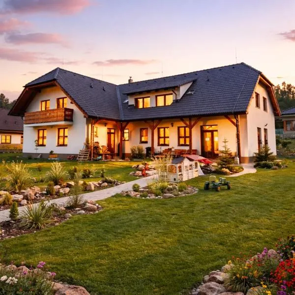 Penzion Krumlovské rozcestí, отель в Чески-Крумлове