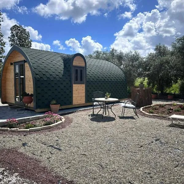 Casa Leandro glamping wooden tiny house, khách sạn ở Lachi