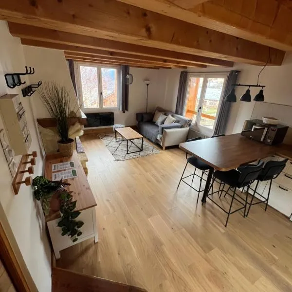 Appart Duplex Chalet plein Sud, Hotel in Feissons-sur-Salins