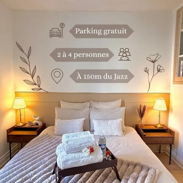 Appartement Jazz - Hyper Centre Vienne - Garage, hotel v mestu Vienne