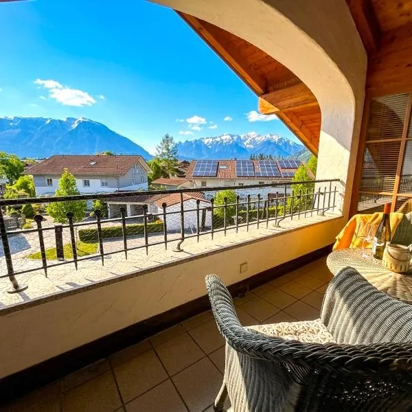 ALPENBLICK Apartment vor den Toren Salzburgs NETFLIX MACE, khách sạn ở Piding