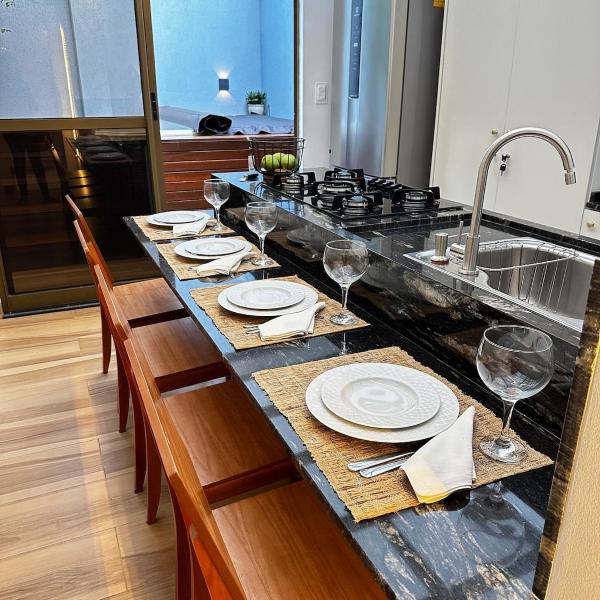 Flat Premium 2Qts+Jacuzzi Privativa-Cleo Hospeda