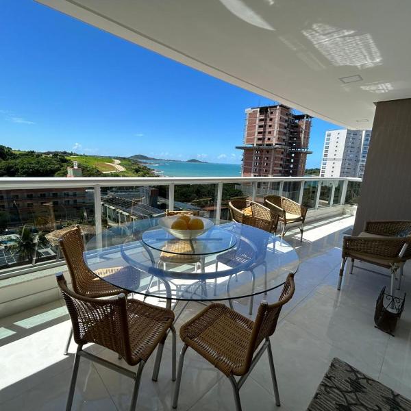 Exclusivo Apto 3Qts com Vista Mar - 2 Vagas - Praia do Morro - Novo e Ventilado