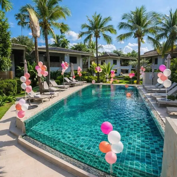 Tulum Villa Resort Koh Samui, viešbutis mieste Bophut