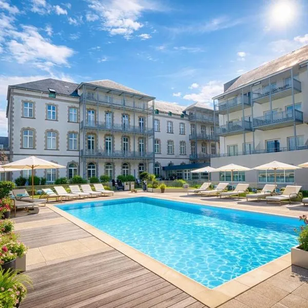 Appartement face mer plage saint goustan piscine le Croisic，勒克魯西克的飯店