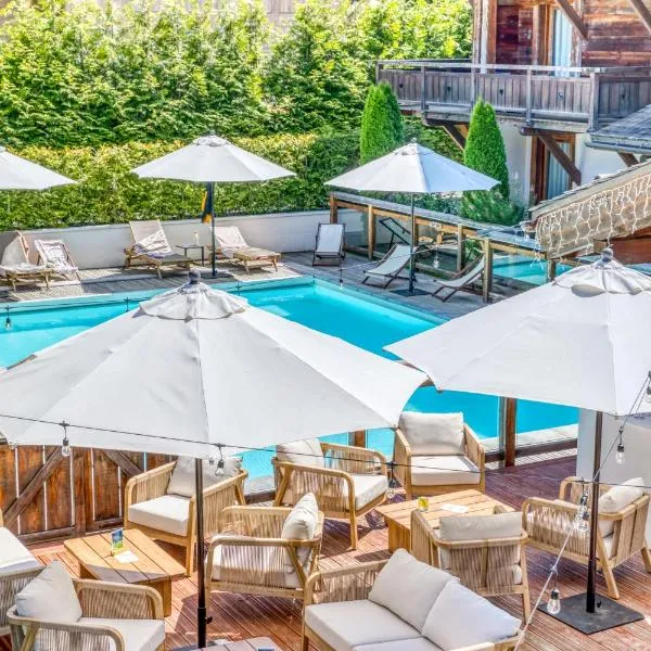 Les Loges Blanches Megève, hotel a Megève