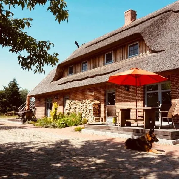 Dreiurtshof Fewo 3, hotelli kohteessa Remplin