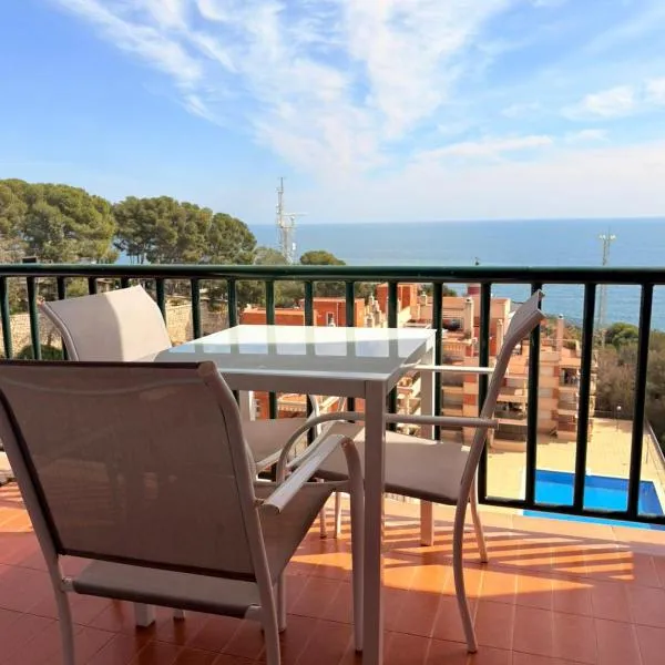 Apartamento con Espectaculares vistas al mar, hotel a Salou