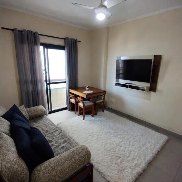 Frente Mar Incrível com 2 Quartos, uma Suíte e Piscina para 8 pessoas