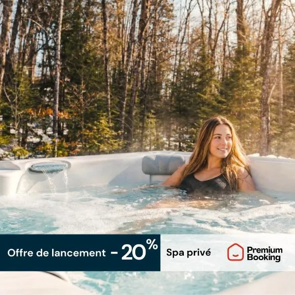 Roitelet Private Hot Tub Luxury Escape, Ski, viešbutis mieste Brownsburg