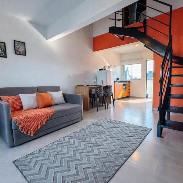 Centro | Loft para até 4 pessoas com vaga garagem