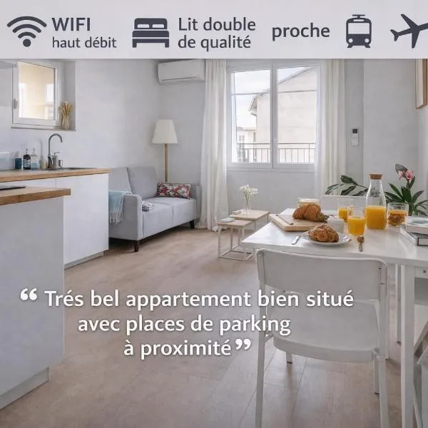 Appartement Cosy T2 Blagnac Centre, hôtel à Blagnac