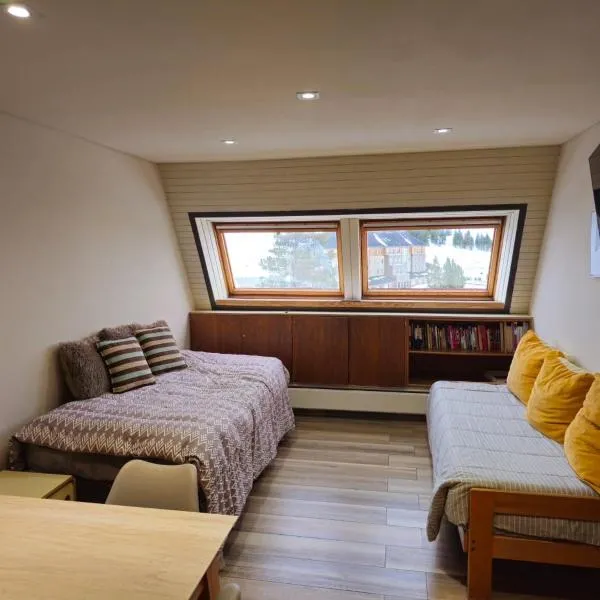 Departamento dentro del centro de sky Valle de Las Leñas, Edificio Esparta、ラス・レニャスのホテル
