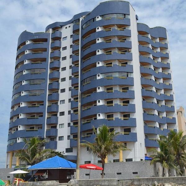 Apartamento pé na areia 5 minutos do centro