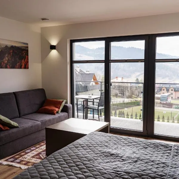 DOMINO-domki Apartament B, hotelli kohteessa Krościenko