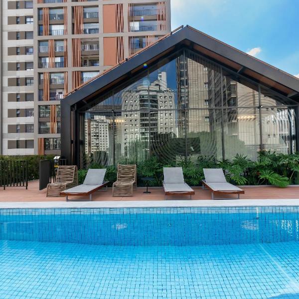 Apê Top Completo + Academia + Piscina, Allianz