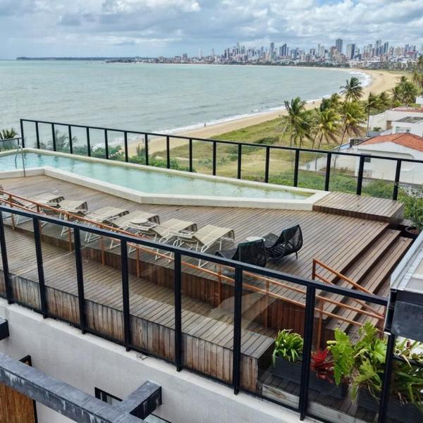 Restinga 305- Flat vista mar no Bessa - ASKA