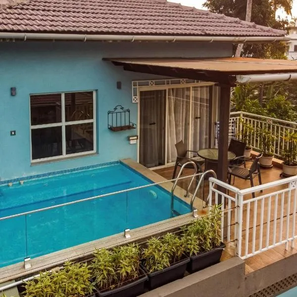 Beach 7 mins walk Luxury villa Diva, hotel en Calangute