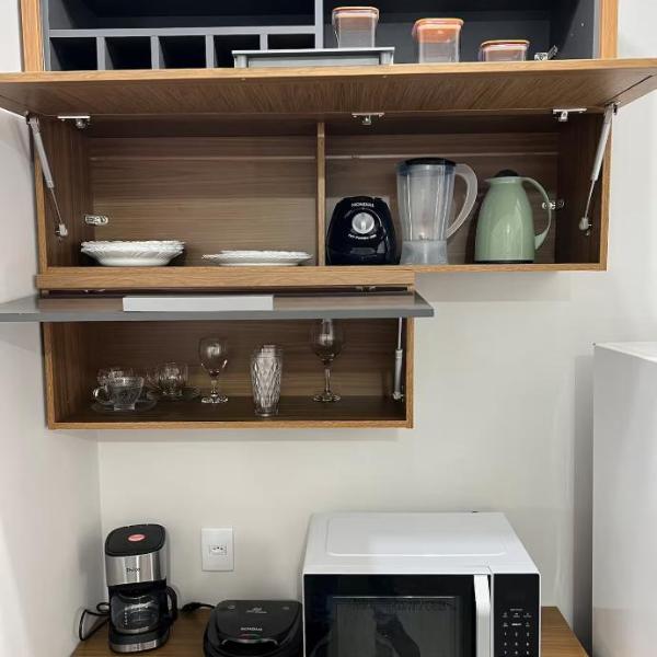 Apartamento novo , para solteiro ou casal próx ao aeroporto, ao lado de uma academia!
