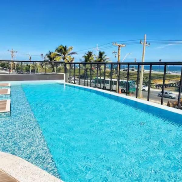 Apartamento Beach Class Jaguaribe vista para o mar