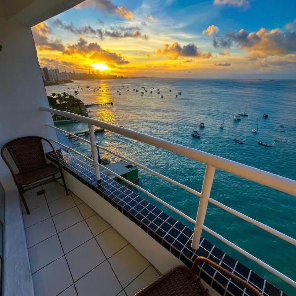 Apartamento 5 pessoas - Frente ao Mar
