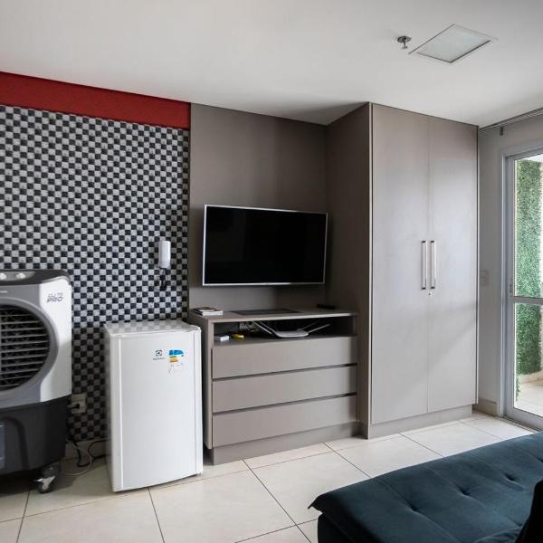 Studio c Varanda Garagem e Jacuzzi Jardim Goias - Foto 2