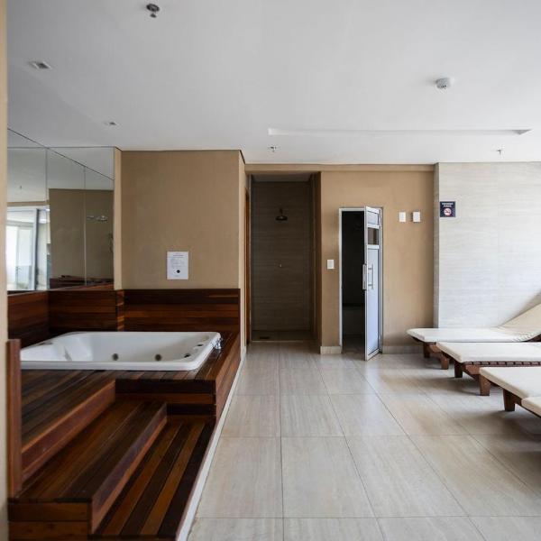 Studio c Varanda Garagem e Jacuzzi Jardim Goias - Foto 4