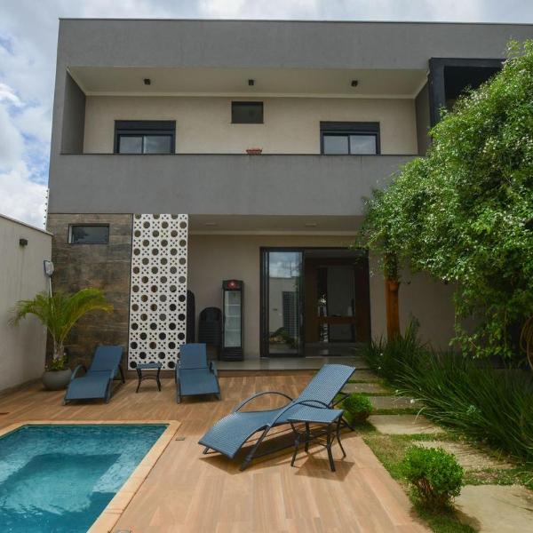 Casa com Piscina Aquecida Churrasqueira e Hidro - Foto 5