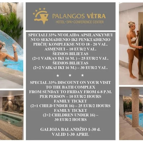 Palangos Vetra, Hotel in Palanga