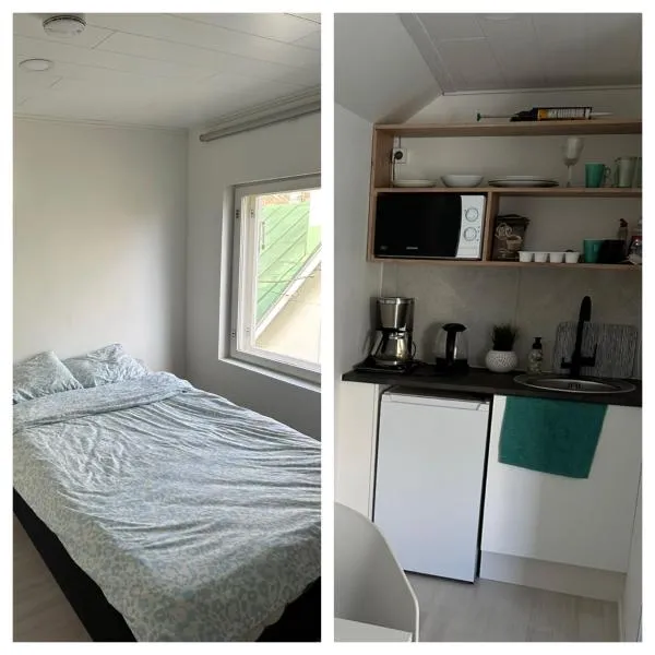 Puutaloyksiö 1 km jokirannasta föriltä, hotel en Turku