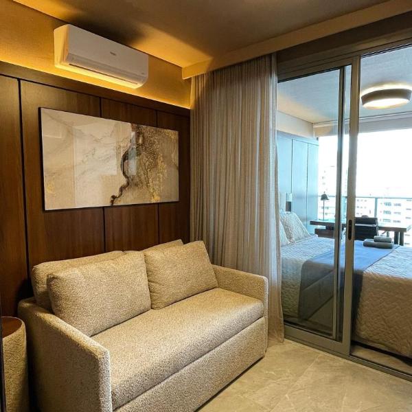 Ar condicionado, piscina, WIFI, roupas de cama e muito mais