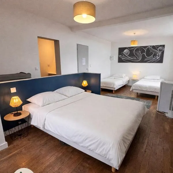 Tranquiloue - Chambres Familiales Espace de Coliving - 10min du PuyduFou, ξενοδοχείο σε Les Epesses