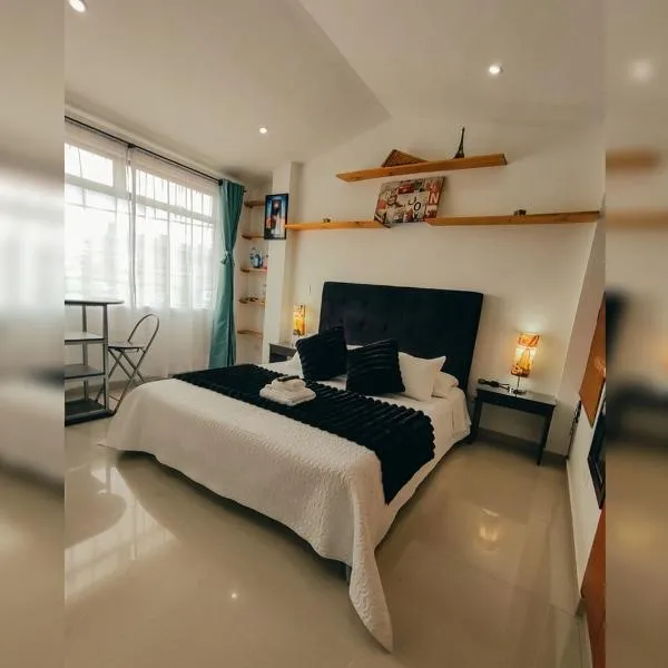 HABITACIÓN AMPLIA y CÓMODA CON BAÑO PRIVADO, hotel i Chía