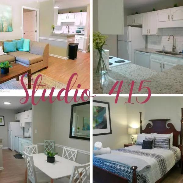 Studio 415 Spring Lake - Fayetteville near Fort Bragg - Accessible 1st Floor with Self Check-in - Perfect for short or long-term stays, Hotel in Spring Lake