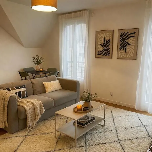 Logement chaleureux entre Paris et Disneyland, hotel em Torcy