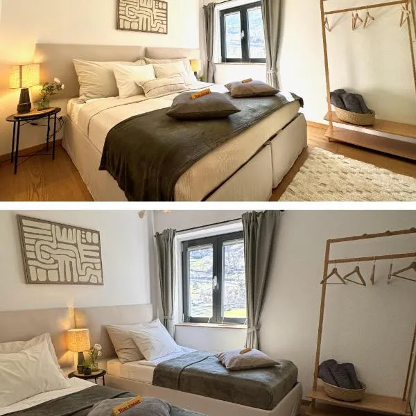 Casita3922, Tor zu Zermatt, Saas-Fee und Visp, Work and Chill Apartement - Nähe Lonza, Free Parking, Hotel in Stalden