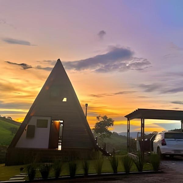 Cabana Triângulo do Sol | Vista montanhas | Hidro | Ar