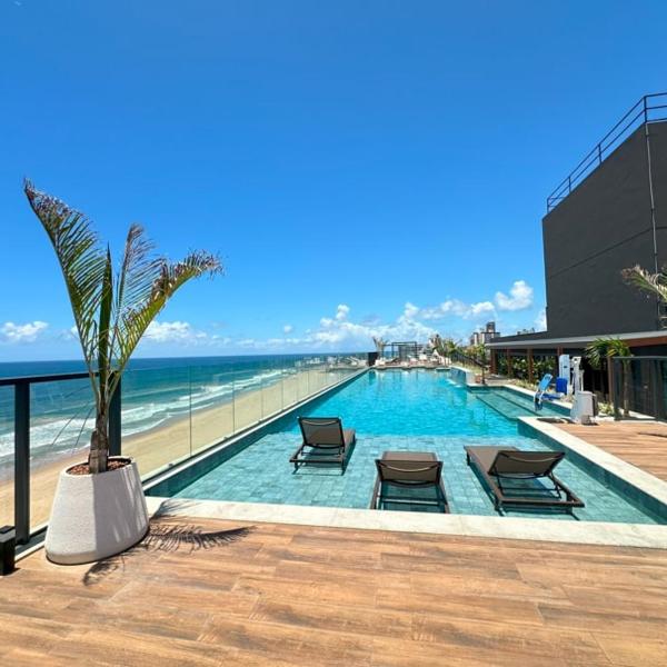 Estúdio frente mar com rooftop e localização incríveis - Foto 4